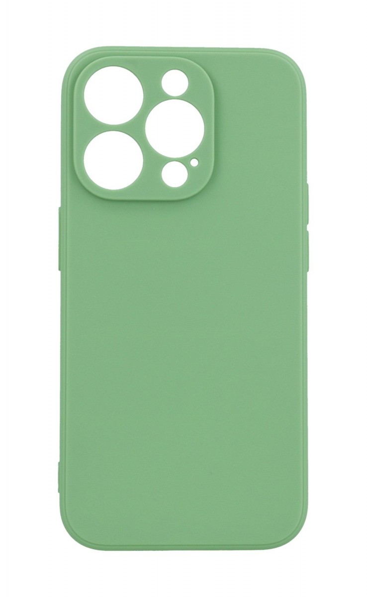 Levně Kryt TopQ Pastel iPhone 15 Pro bledě zelený 111535 (pouzdro neboli obal na mobil iPhone 15 Pro)