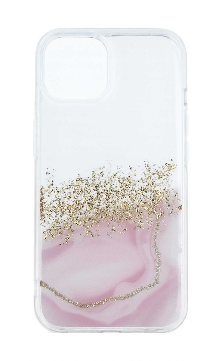 Levně Kryt IDEAR iPhone 14 růžovo-zlatý 91535 (pouzdro neboli obal na mobil iPhone 14)