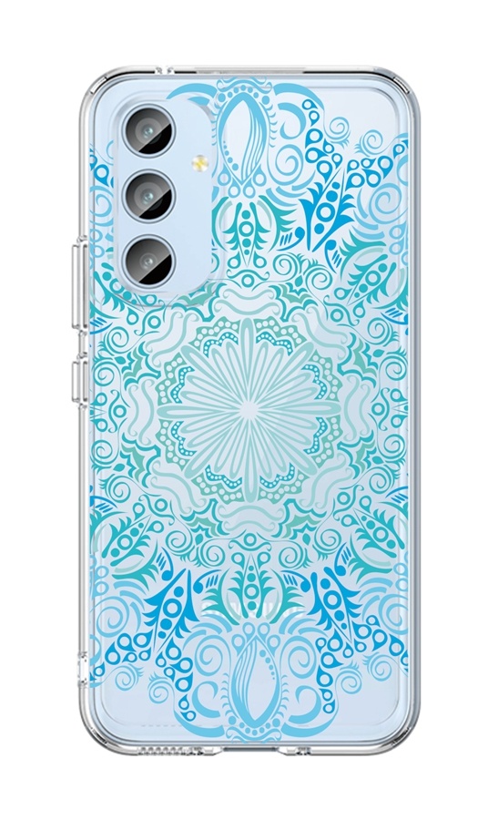 Zadní pevný kryt Image na Samsung A54 5G Blue Mandala