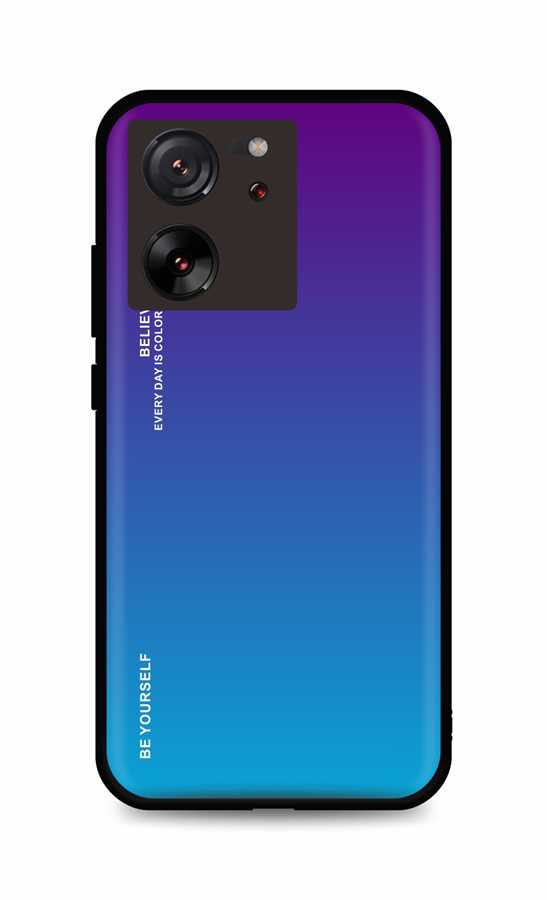 Zadní pevný kryt LUXURY na Xiaomi 13T Pro duhový purpurový