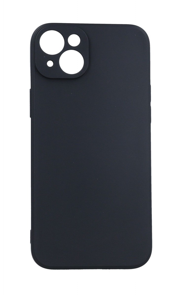 Levně Kryt TopQ Pastel iPhone 15 Plus černý 111562 (pouzdro neboli obal na mobil iPhone 15 Plus)