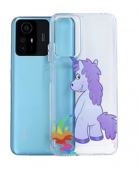 Zadní pevný kryt Image na Xiaomi Redmi Note 12S Rude Unicorn