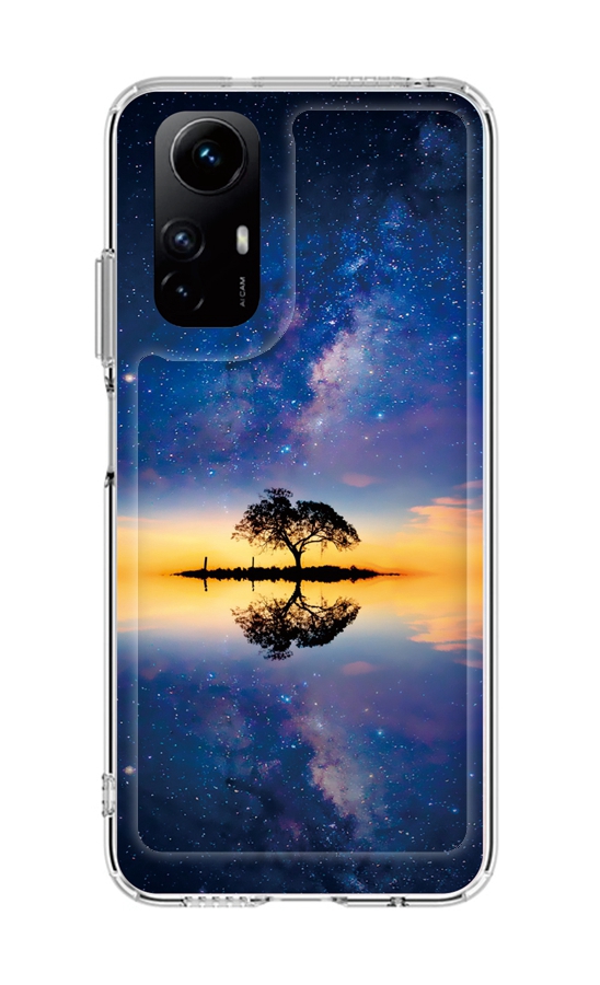 Zadní pevný kryt Image na Xiaomi Redmi Note 12S Noční obloha