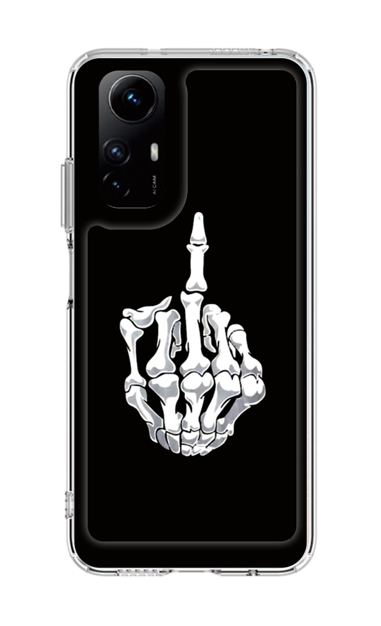 Levně Kryt TopQ Image Xiaomi Redmi Note 12S Image pevný Kostlivec 121594 (pouzdro neboli obal na mobil Xiaomi Redmi Note 12S)