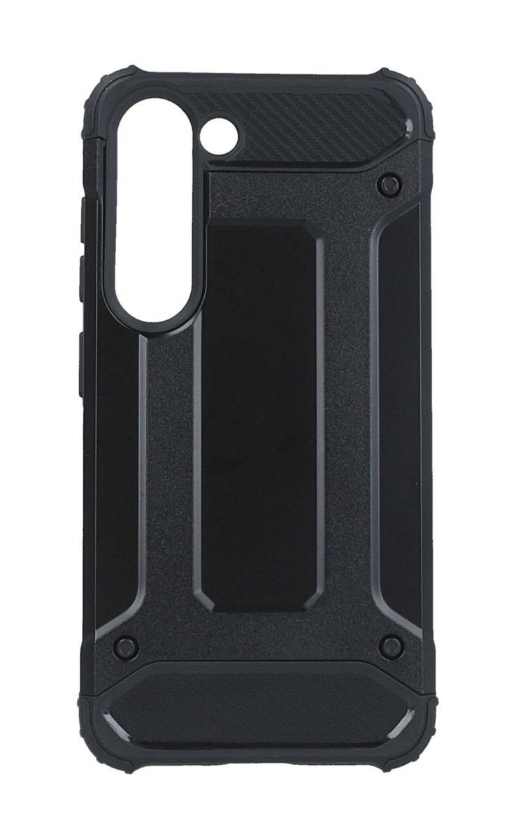 Levně Kryt TopQ Samsung S23 Panzer černý 91601 (pouzdro neboli obal Samsung S23)