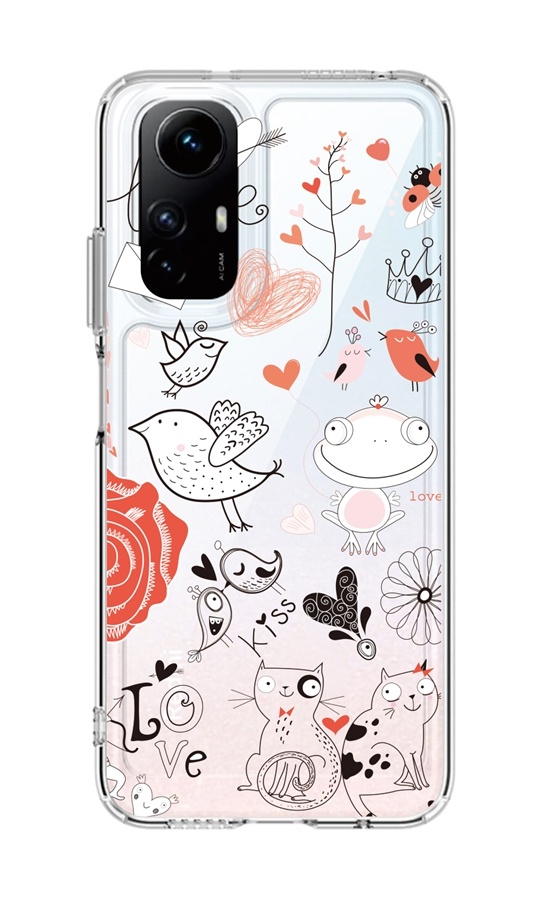 Levně Kryt TopQ Image Xiaomi Redmi Note 12S Image pevný Funny 121604 (pouzdro neboli obal na mobil Xiaomi Redmi Note 12S)