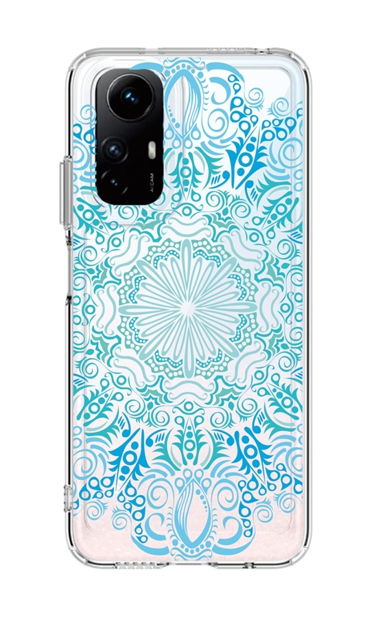 Zadní pevný kryt Image na Xiaomi Redmi Note 12S Blue Mandala