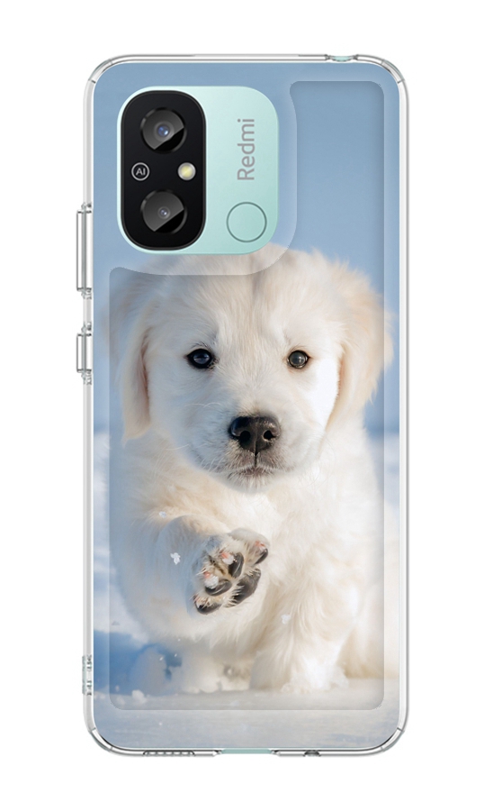 Zadní pevný kryt Image na Xiaomi Redmi 12C Štěňátko