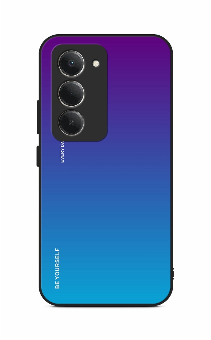 Levně Kryt TopQ LUXURY Xiaomi Redmi 15 pevný duhový purpurový 141631 (pouzdro neboli obal na mobil Xiaomi Redmi 15)