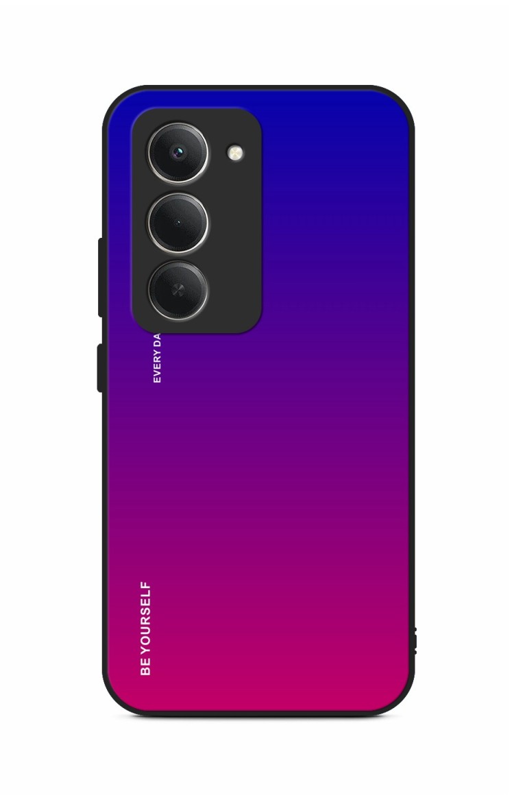 Levně Kryt TopQ LUXURY Xiaomi Redmi 15 pevný duhový fialový 141632 (pouzdro neboli obal na mobil Xiaomi Redmi 15)