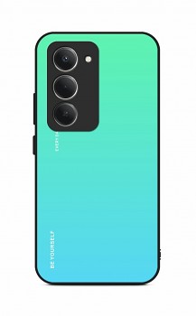 Zadní pevný kryt LUXURY na Xiaomi Redmi 15 duhový zelený