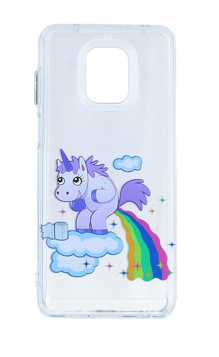 Zadní pevný kryt Image na Xiaomi Redmi Note 9 Pro Rainbow Disaster