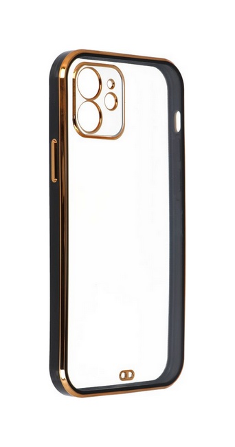 Zadní silikonový kryt na iPhone 12 Angel Eyes černý