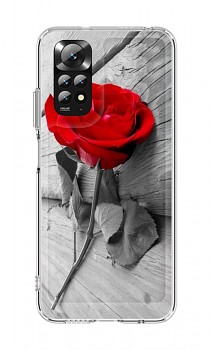 Zadní pevný kryt Image na Xiaomi Redmi Note 11 Červená růže