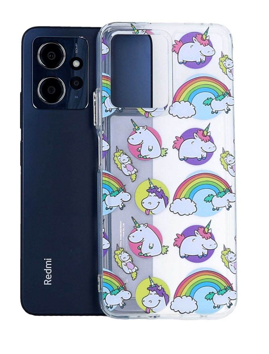 Levně Kryt TopQ Image Xiaomi Redmi Note 12 Image pevný Chunky Unicorns 121667 (pouzdro neboli obal na mobil Xiaomi Redmi Note 12)