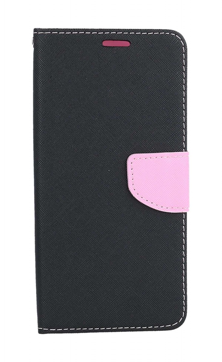 Levně Pouzdro TopQ Samsung A14 5G knížkové černo-růžové 91762 (kryt neboli obal na mobil Samsung A14 5G)