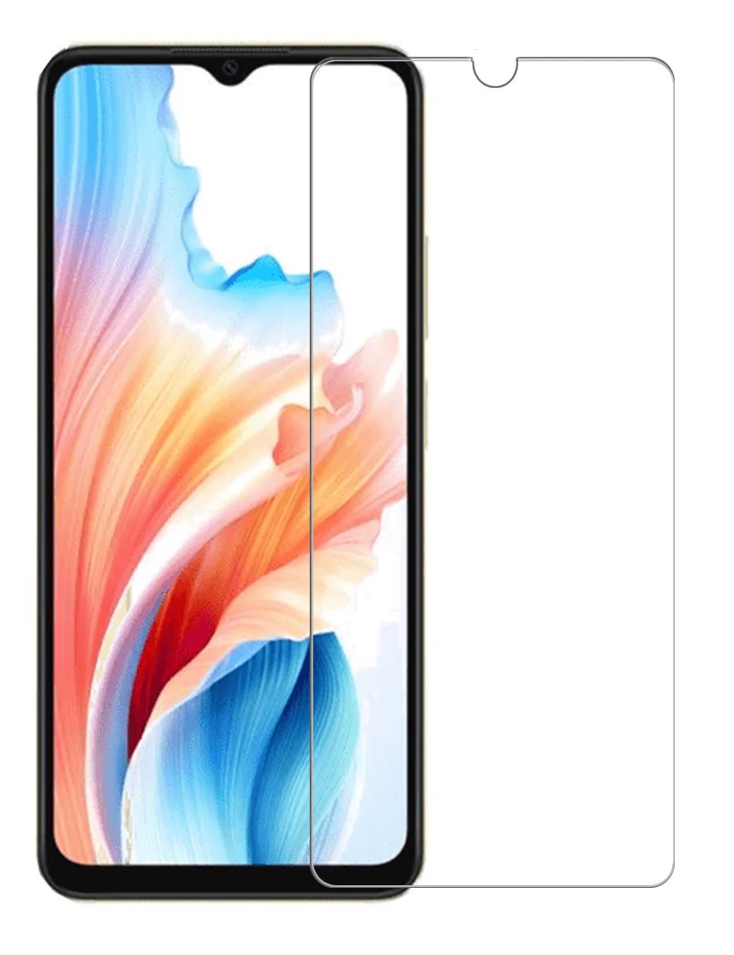 Levně Tvrzené sklo RedGlass Realme C51 131798 (ochranné sklo na mobil Realme C51)