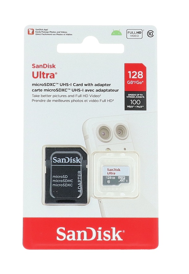 Paměťová karta Sandisk Ultra 128GB micro SDXC 61825