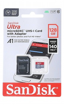 Paměťová karta SanDisk Ultra 128GB micro SDXC 