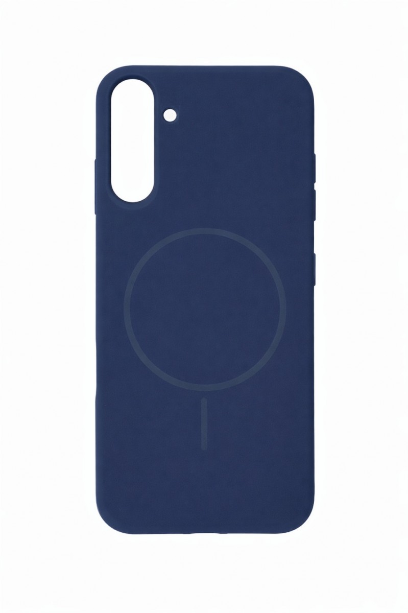 Zadní kryt Magsafe Slim Silicone pro Samsung Galaxy S25 FE navy