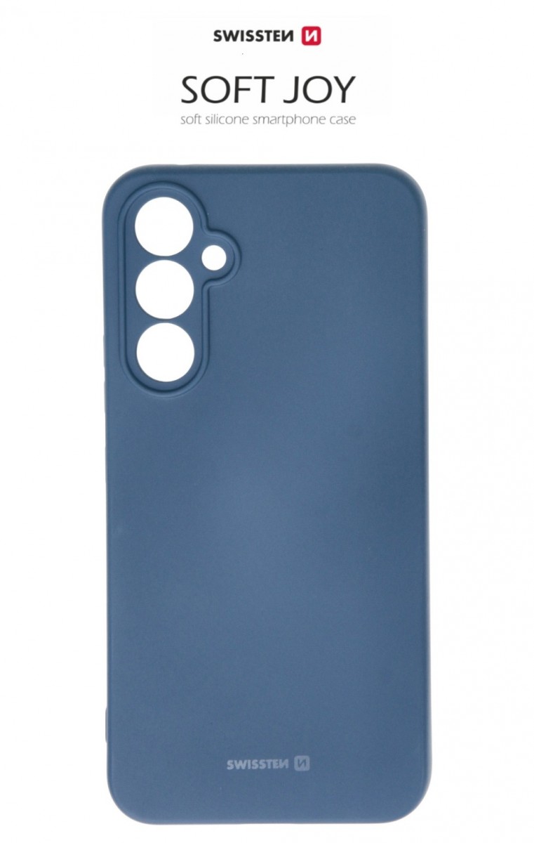 Levně Pouzdro Swissten Soft Joy Samsung A54 5G modré