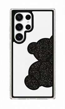 Zadní kryt Teddy Bear pro Samsung Galaxy S26 Ultra černý