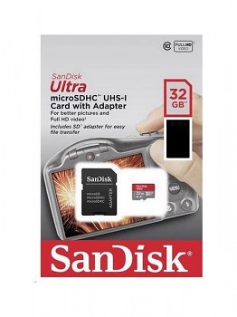 Paměťová karta SanDisk Ultra 32GB micro SDHC A1