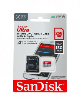 Paměťová karta SanDisk Ultra 256GB micro SDXC A1
