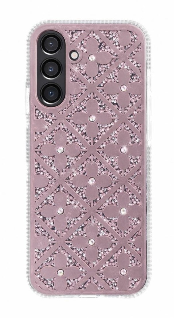 Zadní kryt Flower pro Samsung Galaxy A57 5G růžový