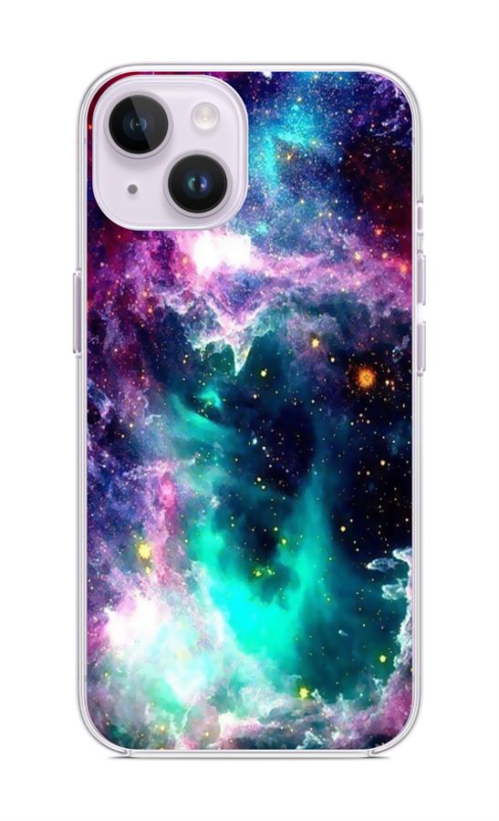 Levně Kryt TopQ iPhone 14 Vesmír 81934 (pouzdro neboli obal na mobil iPhone 14)