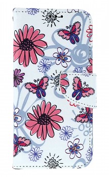 Knížkové pouzdro na Samsung A15 Flowers