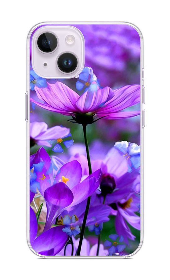 Levně Kryt TopQ iPhone 14 Rozkvetlé květy 81936 (pouzdro neboli obal na mobil iPhone 14)