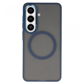 Kryt Liavec Soft Metal Frame pro Samsung Galaxy S26 modrý