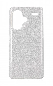 Zadní pevný kryt na Xiaomi Redmi Note 13 Pro+ 5G glitter stříbrný
