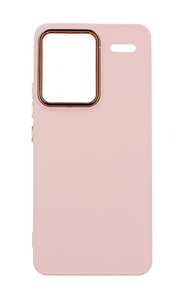 Levně Kryt TopQ Frame Xiaomi Redmi Note 13 Pro+ 5G růžový 121948 (pouzdro neboli obal na mobil Xiaomi Redmi Note 13 Pro+ 5G)