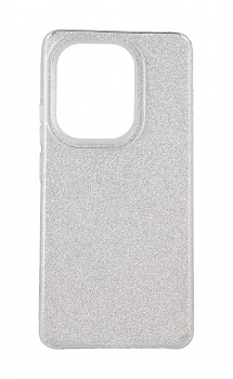 Zadní pevný kryt na Xiaomi Redmi Note 13 glitter stříbrný