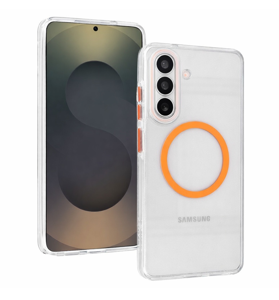 Kryt Liavec Pure pro Samsung Galaxy S26 Plus oranžový