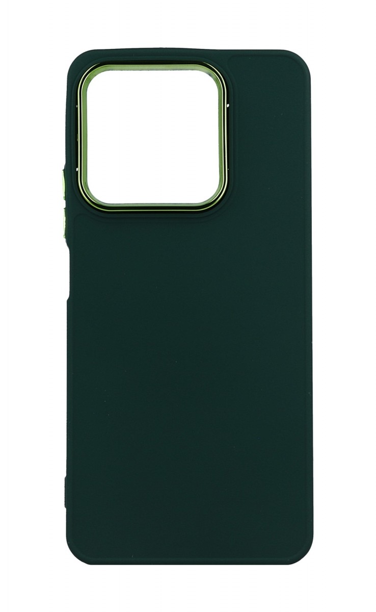 Levně Kryt TopQ Frame Xiaomi Redmi Note 13 zelený 121959 (pouzdro neboli obal na mobil Xiaomi Redmi Note 13)