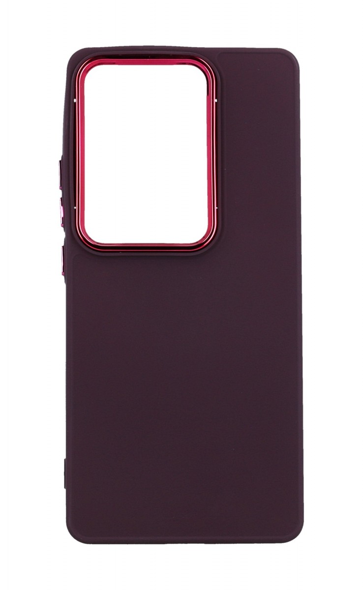 Levně Kryt TopQ Frame Xiaomi Redmi Note 13 Pro fialový 121985 (pouzdro neboli obal na mobil Xiaomi Redmi Note 13 Pro)