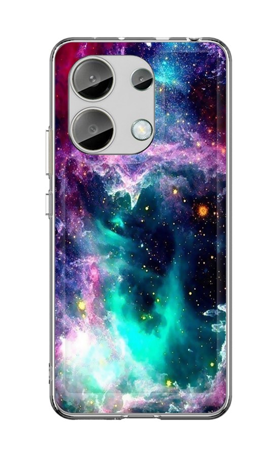 Levně Kryt TopQ Image Xiaomi Redmi Note 13 Image pevný Vesmír 121994 (pouzdro neboli obal na mobil Xiaomi Redmi Note 13)