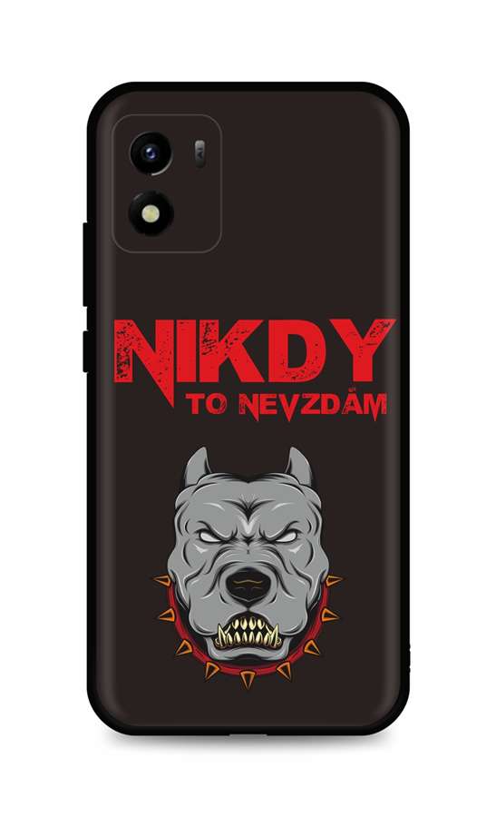 Zadní silikonový kryt DARK na Vivo Y01 Nikdy to nevzdám