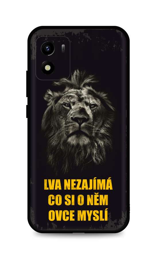 Zadní silikonový kryt DARK na Vivo Y01 Lev 