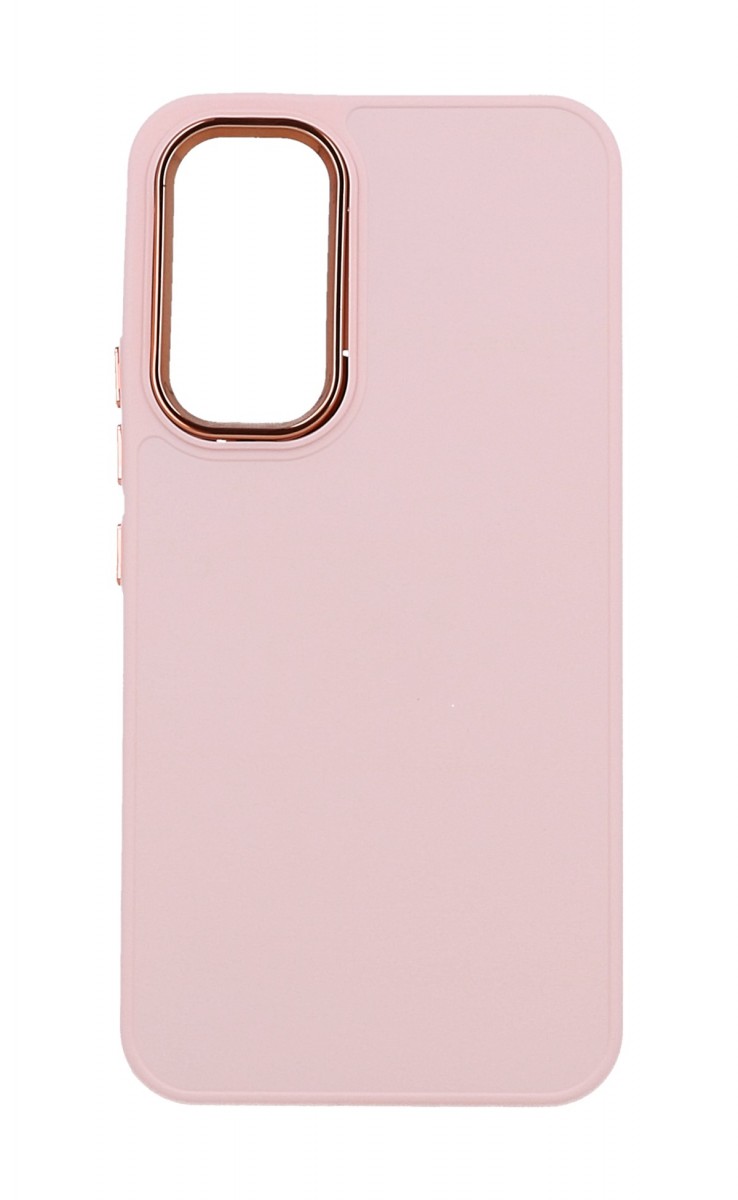 Levně Kryt TopQ Frame Samsung A55 růžový 122027 (pouzdro neboli obal na mobil Samsung A55)