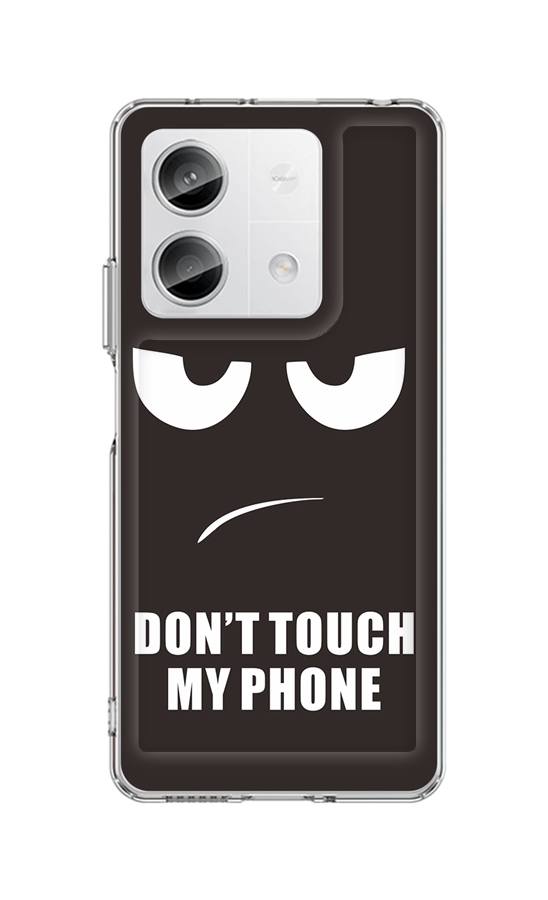 Levně Kryt TopQ Image Xiaomi Redmi Note 13 5G Image pevný Don't Touch 122066 (pouzdro neboli obal na mobil Xiaomi Redmi Note 13 5G)