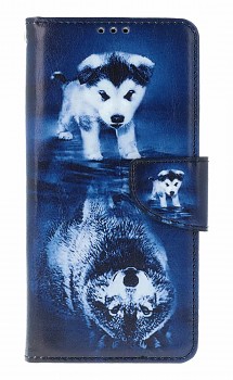 Knížkové pouzdro na Xiaomi Redmi Note 15 Pro Odraz vlka