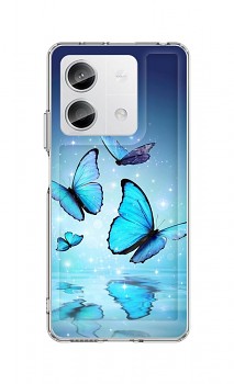 Zadní pevný kryt Image na Xiaomi Redmi Note 13 5G Modří motýlci