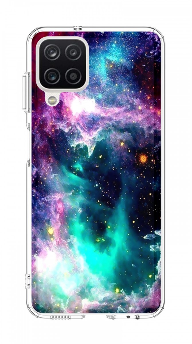 Zadní pevný kryt Image na Samsung A12 Vesmír