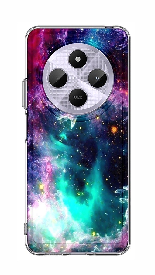 Levně Kryt TopQ Image Xiaomi Redmi 14C pevný Vesmír 132083 (pouzdro neboli obal na mobil Xiaomi Redmi 14C)