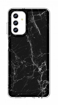 Zadní pevný kryt STYLE na Samsung A13 Mramor černý