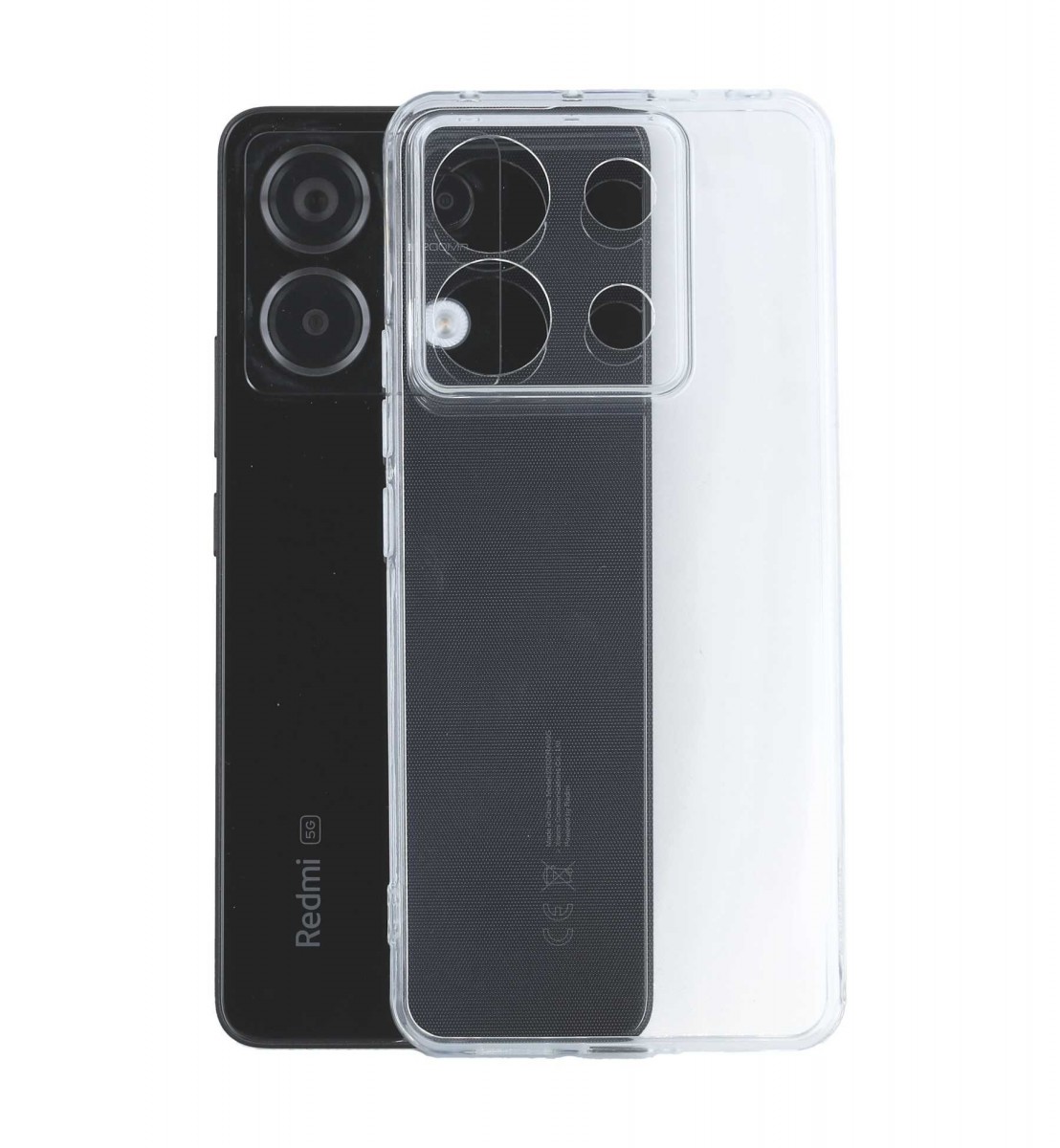 Zadní kryt Box Premium na Xiaomi Redmi Note 13 Pro 5G průhledný